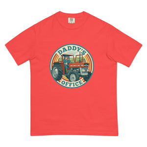 The Tractor Mugs Store Paprika Massey Ferguson 135 DADDY'S OFFICE Retro | Unisex Premium T-shirt Quality Farmers Merch