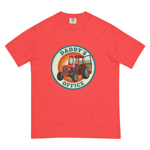 The Tractor Mugs Store Paprika Massey Ferguson 35X DADDY'S OFFICE Retro | Unisex Premium T-shirt Quality Farmers Merch
