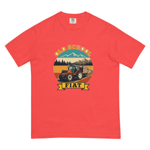 The Tractor Mugs Store Paprika / S FIATAGRI F130 OLD SCHOOL FIAT Outdoor | Unisex Premium T-shirt Quality Farmers Merch