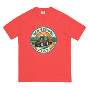 The Tractor Mugs Store Paprika / S FIATAGRI F130 OLD SCHOOL FIAT Retro | Unisex Premium T-shirt Quality Farmers Merch