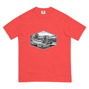 The Tractor Mugs Store Paprika / S FIATAGRI F140 TRAFFIC WHAT TRAFFIC? Moose | Unisex Premium T-shirt Quality Farmers Merch