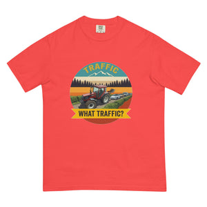 The Tractor Mugs Store Paprika / S FIATAGRI F140 TRAFFIC WHAT TRAFFIC? Outdoor | Unisex Premium T-shirt Quality Farmers Merch