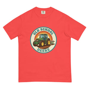 The Tractor Mugs Store Paprika / S John Deere 7810 OLD SCHOOL DEERE Retro | Unisex Premium T-shirt Quality Farmers Merch
