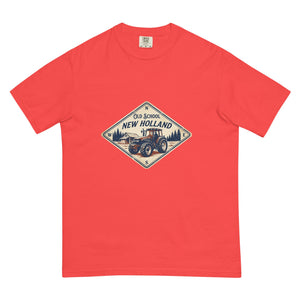 The Tractor Mugs Store Paprika / S New Holland TM 135 OLD SCHOOL NEW HOLLAND Heritage | Unisex Premium T-shirt Quality Farmers Merch