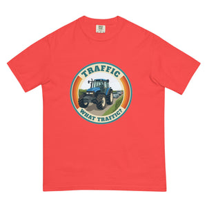 The Tractor Mugs Store Paprika / S New Holland TM 135 TRAFFIC WHAT TRAFFIC? Retro | Unisex Premium T-shirt Quality Farmers Merch