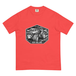 The Tractor Mugs Store Paprika / S New Holland TM 155 OLD SCHOOL NEW HOLLAND Moose | Unisex Premium T-shirt Quality Farmers Merch
