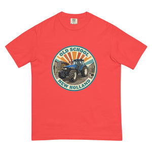 The Tractor Mugs Store Paprika / S New Holland TM 155 OLD SCHOOL NEW HOLLAND Retro | Unisex Premium T-shirt Quality Farmers Merch