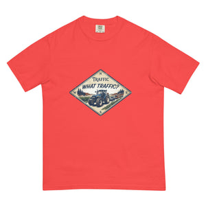 The Tractor Mugs Store Paprika / S New Holland TM 155 TRAFFIC WHAT TRAFFIC? Heritage | Unisex Premium T-shirt Quality Farmers Merch