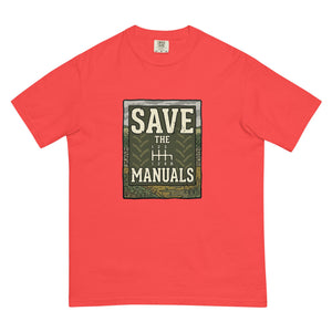 The Tractor Mugs Store Paprika / S Save The Manuals | Unisex Premium T-shirt Quality Farmers Merch