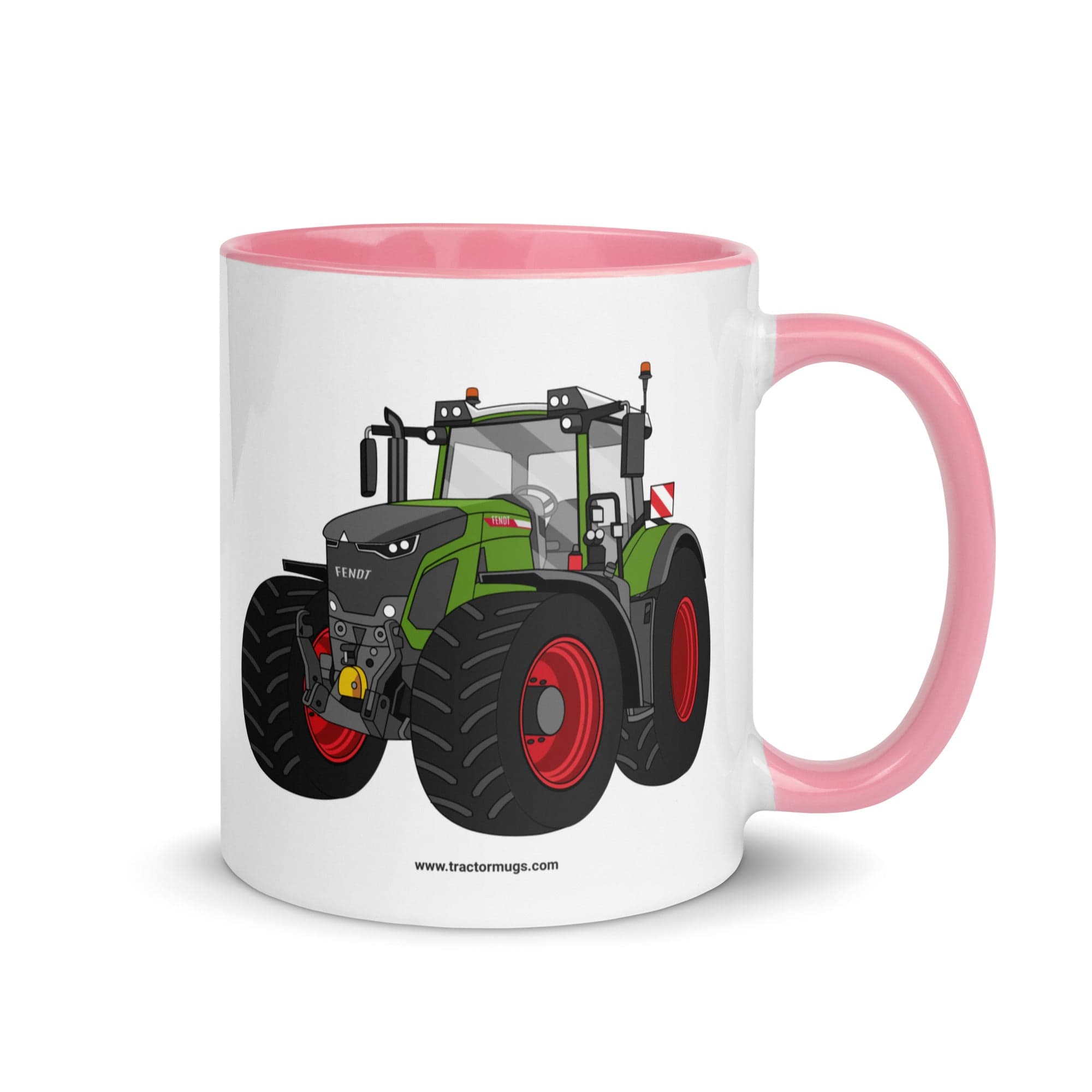 The Tractor Mugs Store Pink / 11 oz Fendt 942 Vario | Mug with Color Inside Quality Farmers Merch