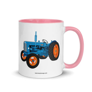 The Tractor Mugs Store Pink / 11 oz Fordson Power Major (1958) | Mug with Color Inside Quality Farmers Merch
