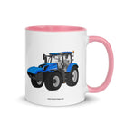 The Tractor Mugs Store Pink / 11 oz New Holland T6 180 Methane | Mug with Color Inside Quality Farmers Merch