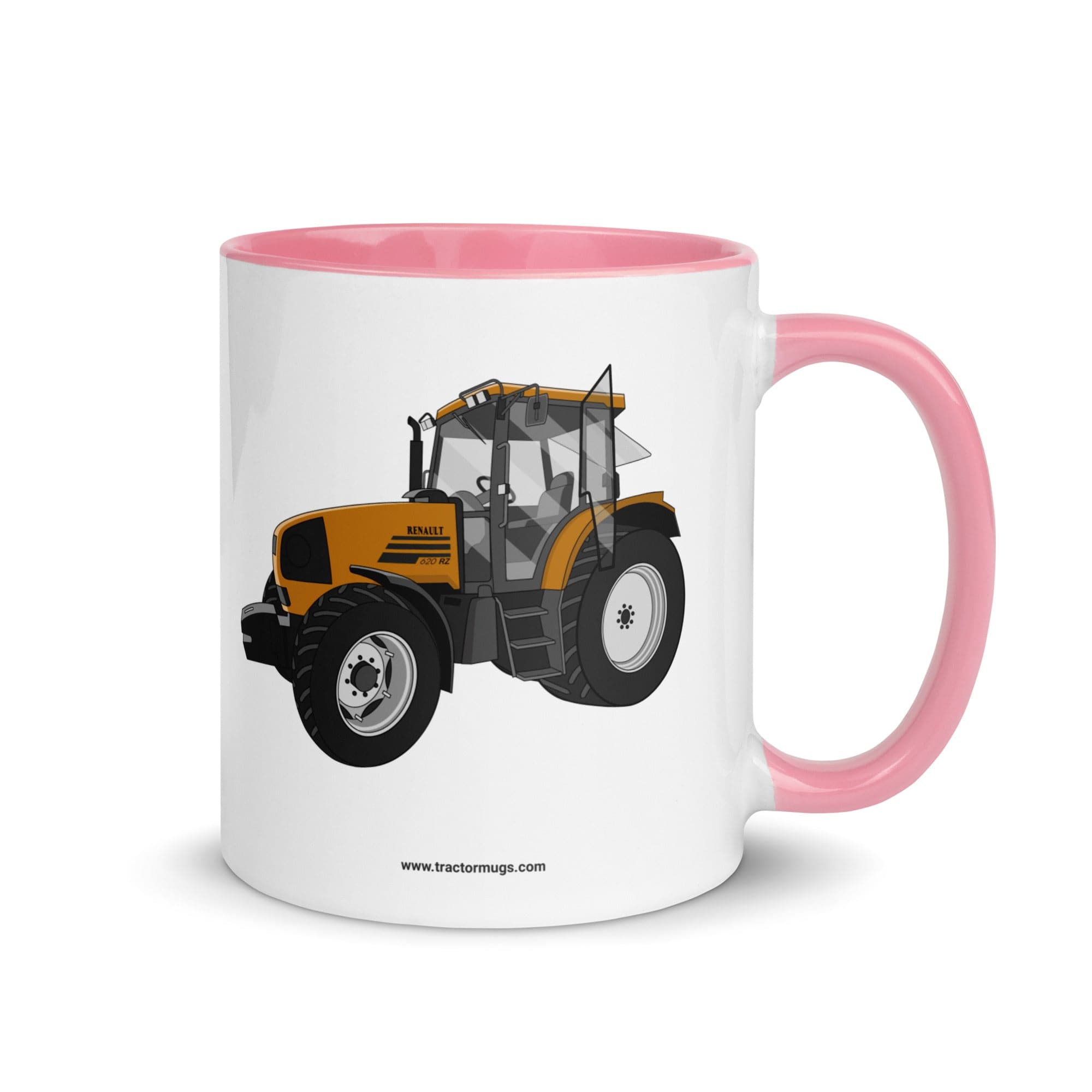 The Tractor Mugs Store Pink / 11 oz Renault 620 RZ | Mug with Color Inside Quality Farmers Merch