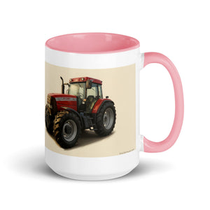 The Tractor Mugs Store Pink / 15 oz McCormick MTX 150 Signature Edition Oil Painting | Mug with Color Inside Quality Farmers Merch
