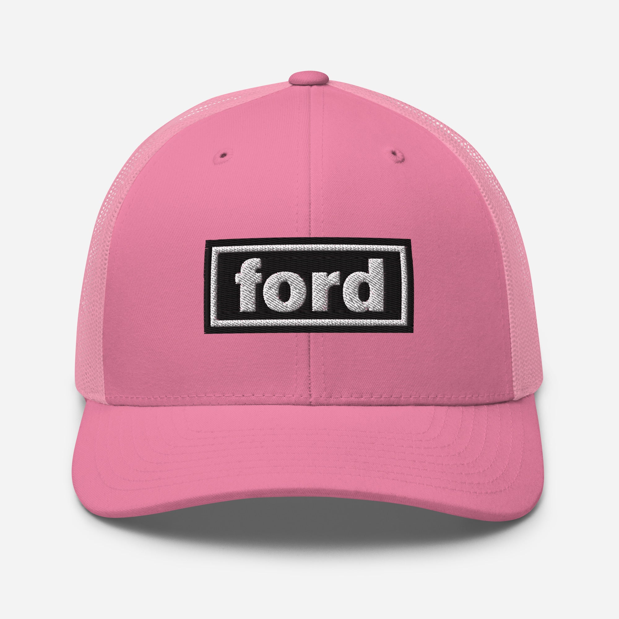 The Tractor Mugs Store Pink Oasis Style Retro Ford | Trucker Cap Quality Farmers Merch