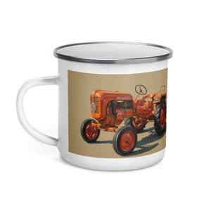The Tractor Mugs Store Porsche Diesel A111 Oil Painting | Enamel Mug Quality Farmers Merch