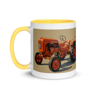 The Tractor Mugs Store Porsche Diesel A111 Oil Painting | Mug with Color Inside Quality Farmers Merch