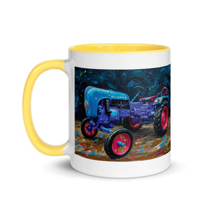The Tractor Mugs Store Porsche Diesel A111 Splash Art | Mug with Color Inside Quality Farmers Merch