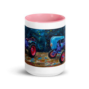 The Tractor Mugs Store Porsche Diesel A111 Splash Art | Mug with Color Inside Quality Farmers Merch