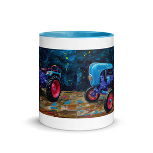 The Tractor Mugs Store Porsche Diesel A111 Splash Art | Mug with Color Inside Quality Farmers Merch