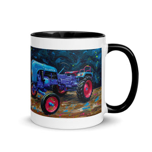 The Tractor Mugs Store Porsche Diesel A111 Splash Art | Mug with Color Inside Quality Farmers Merch