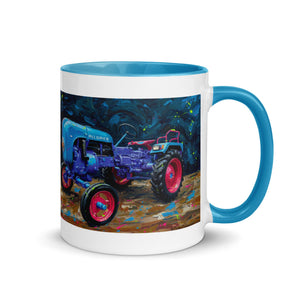 The Tractor Mugs Store Porsche Diesel A111 Splash Art | Mug with Color Inside Quality Farmers Merch