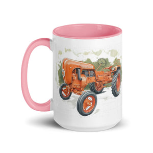 The Tractor Mugs Store Porsche Diesel A111 Watercolor | Mug with Color Inside Quality Farmers Merch