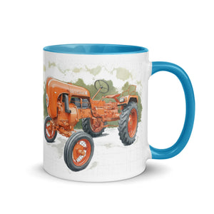 The Tractor Mugs Store Porsche Diesel A111 Watercolor | Mug with Color Inside Quality Farmers Merch