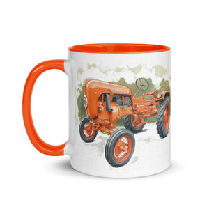 The Tractor Mugs Store Porsche Diesel A111 Watercolor | Mug with Color Inside Quality Farmers Merch