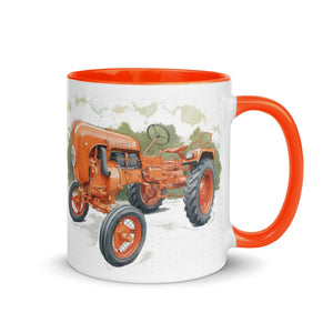 The Tractor Mugs Store Porsche Diesel A111 Watercolor | Mug with Color Inside Quality Farmers Merch