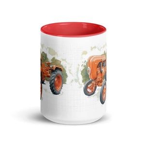 The Tractor Mugs Store Porsche Diesel A111 Watercolor | Mug with Color Inside Quality Farmers Merch