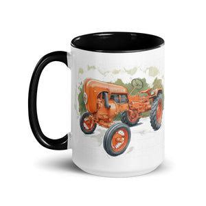 The Tractor Mugs Store Porsche Diesel A111 Watercolor | Mug with Color Inside Quality Farmers Merch