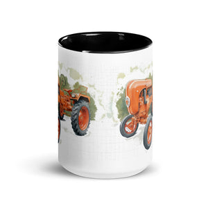 The Tractor Mugs Store Porsche Diesel A111 Watercolor | Mug with Color Inside Quality Farmers Merch