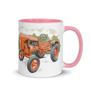 The Tractor Mugs Store Porsche Diesel A111 Watercolor | Mug with Color Inside Quality Farmers Merch