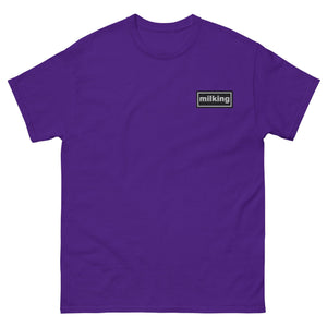 The Tractor Mugs Store Purple / S 'OASIS' Milking Unisex Classic Tee Quality Farmers Merch