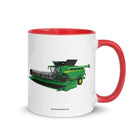 The Tractor Mugs Store Red / 11 oz John Deere X9 1100 Combine | Mug with Color Inside Quality Farmers Merch