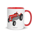 The Tractor Mugs Store Red / 11 oz Massey-Ferguson 65 Mark II | Mug with Color Inside Quality Farmers Merch