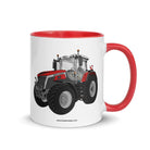 The Tractor Mugs Store Red / 11 oz Massey Ferguson 9X | Mug with Color Inside Quality Farmers Merch