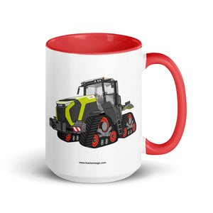The Tractor Mugs Store Red / 15 oz Class Terion 12.650 Terra Trac | Mug with Color Inside Quality Farmers Merch