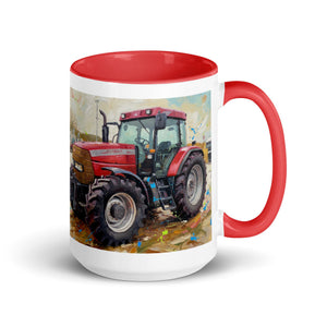 The Tractor Mugs Store Red / 15 oz McCormick MTX 150 Signature Edition Splash Art | Mug with Color Inside Quality Farmers Merch