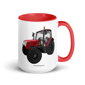 The Tractor Mugs Store Red / 15 oz McCormick X5 120 | Mug with Color Inside Quality Farmers Merch