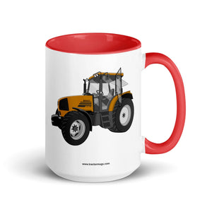 The Tractor Mugs Store Red / 15 oz Renault 620 RZ | Mug with Color Inside Quality Farmers Merch