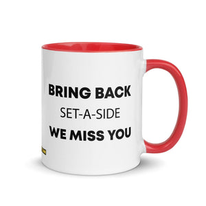 The Tractor Mugs Store Red Bring Back Set-A-Side We Miss You | Mug with Color Inside Quality Farmers Merch