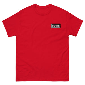 The Tractor Mugs Store Red / S 'OASIS' Cows Unisex Classic Tee Quality Farmers Merch