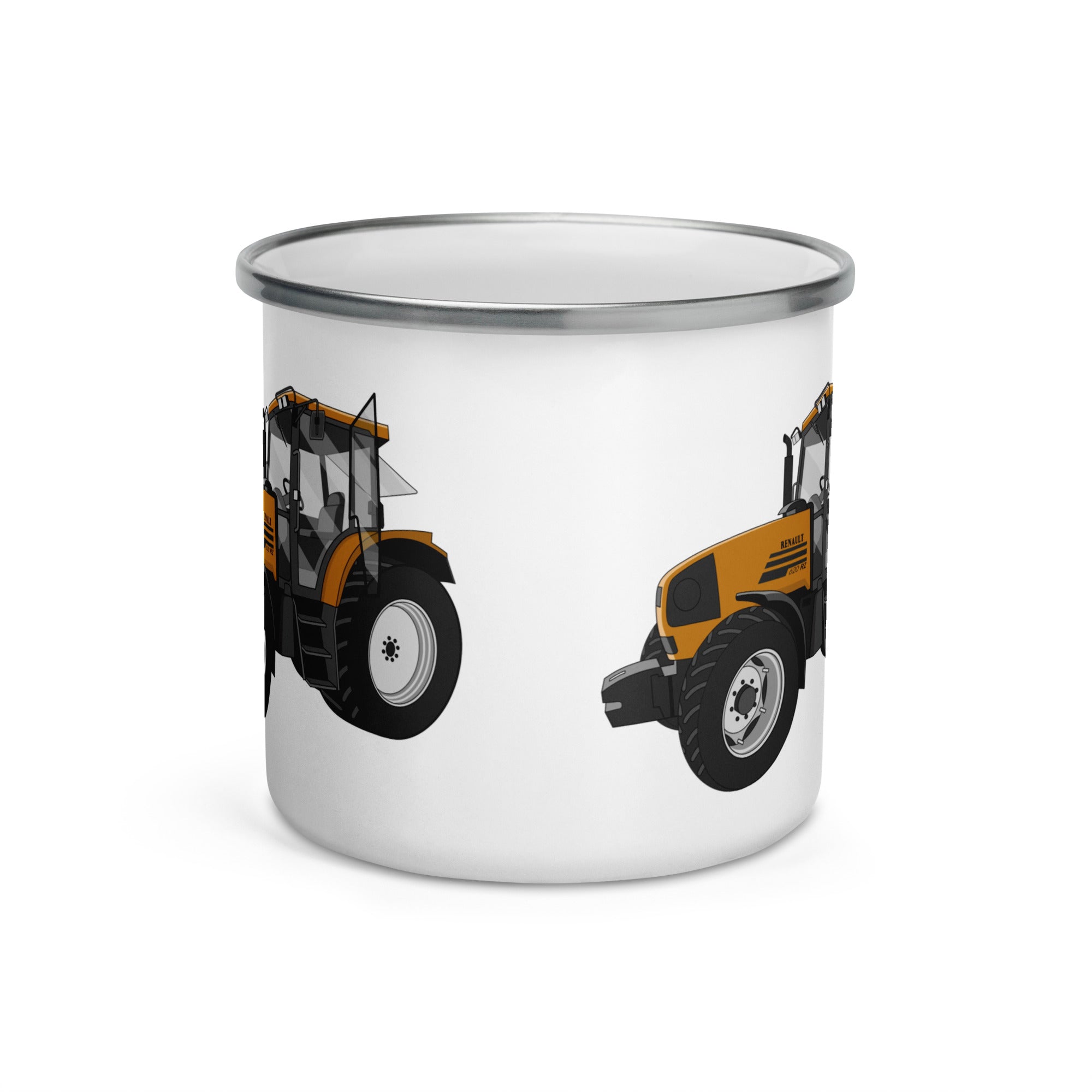 The Tractor Mugs Store Renault 620 RZ | Enamel Mug Quality Farmers Merch