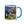 The Tractor Mugs Store Renault 65-32 MX Splash Art | Mug with Color Inside Quality Farmers Merch