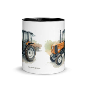 The Tractor Mugs Store Renault 65-32 MX Watercolor | Mug with Color Inside Quality Farmers Merch