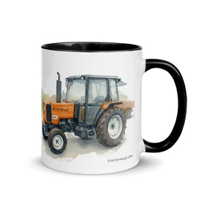 The Tractor Mugs Store Renault 65-32 MX Watercolor | Mug with Color Inside Quality Farmers Merch