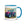 The Tractor Mugs Store Renault ares 696 rz Splash Art | Mug with Color Inside Quality Farmers Merch