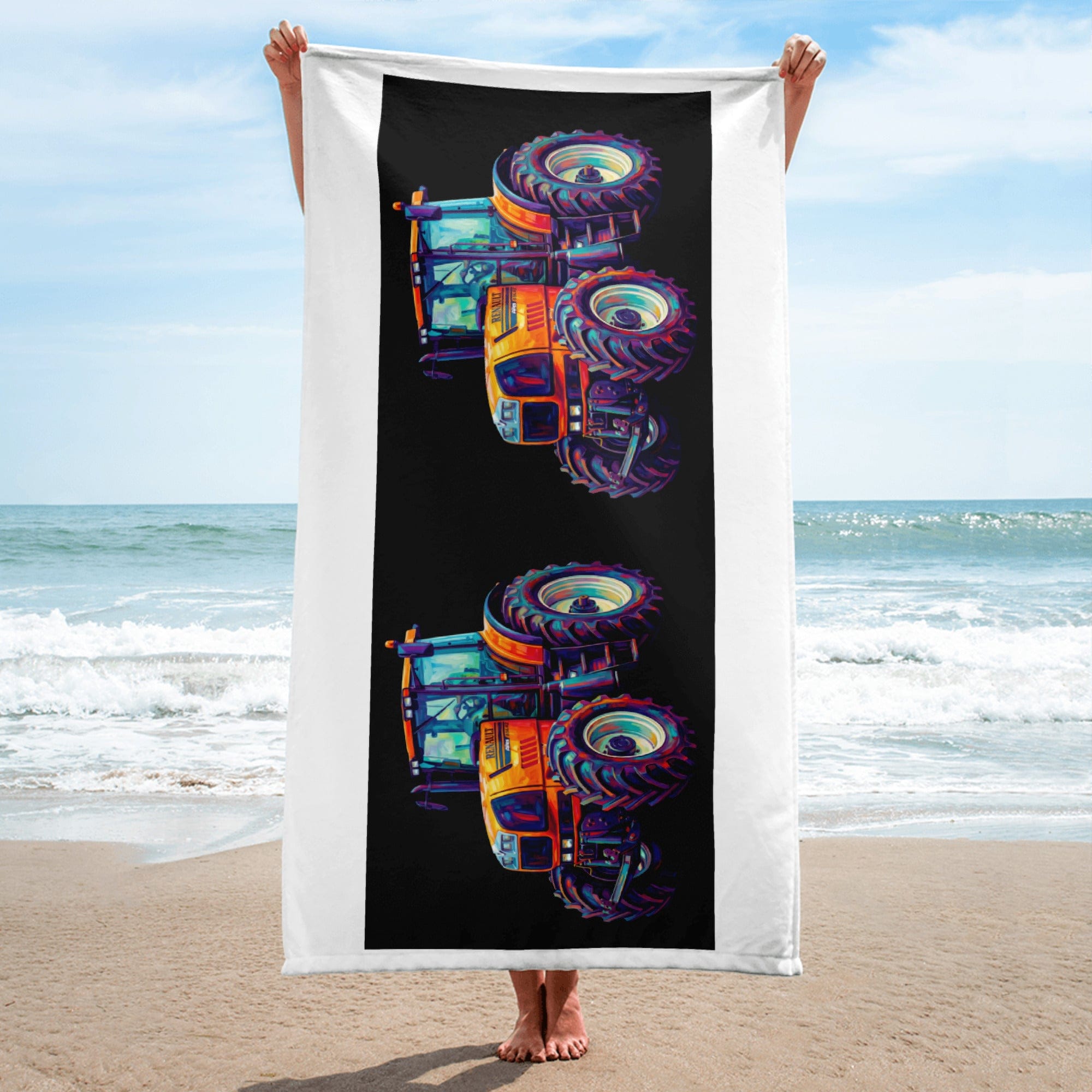 The Tractor Mugs Store Renault Atles 926 | Splash Art Towel Quality Farmers Merch